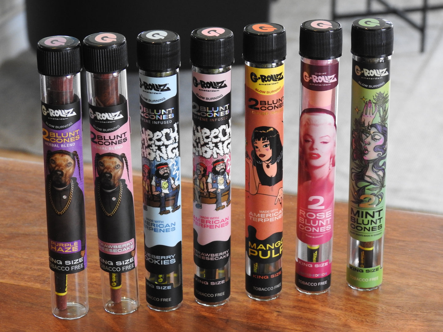 Blunt au terpènes G-rollz cône