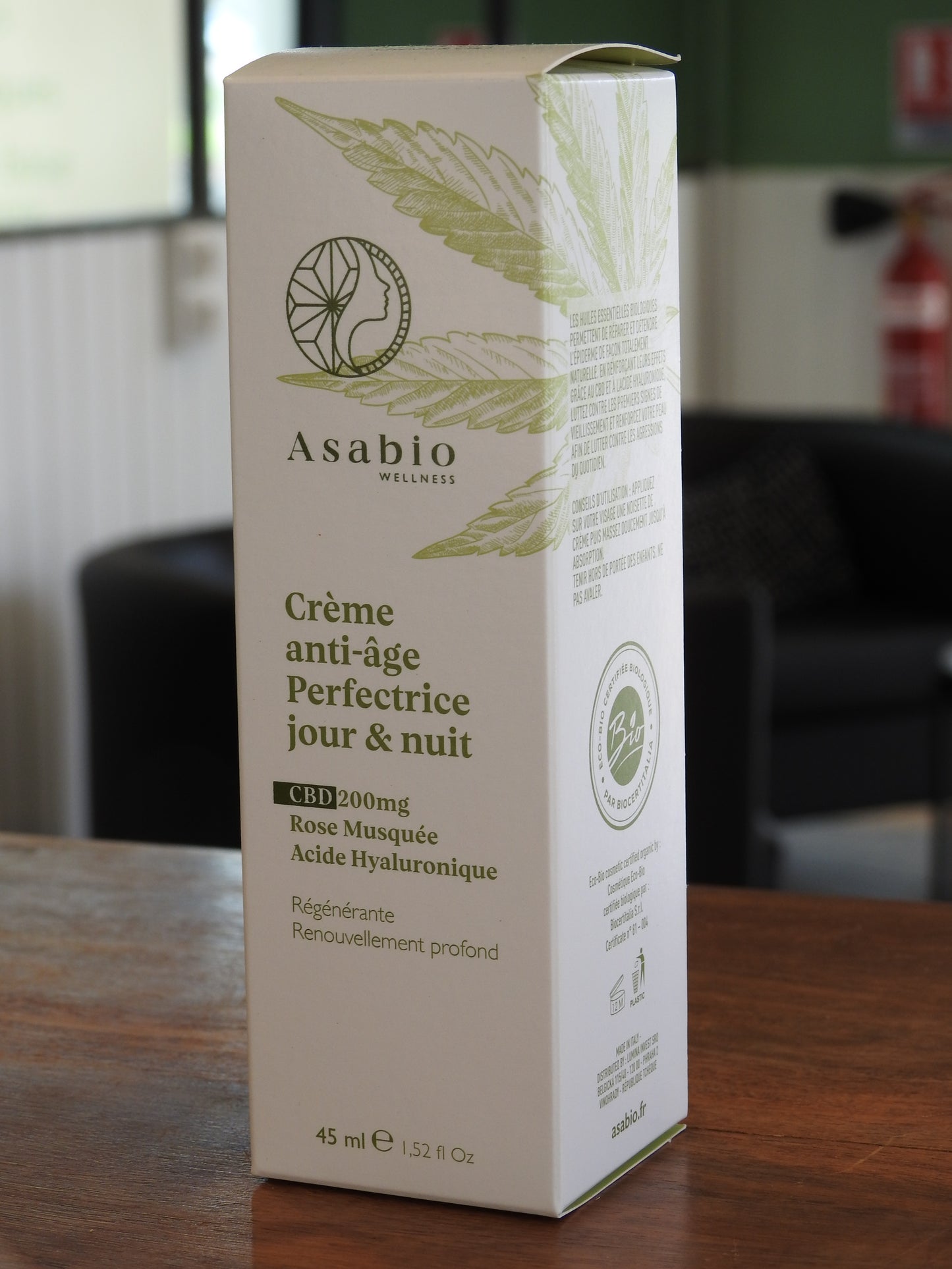 Crème anti-âge Perfectrice jour & nuit Asabio