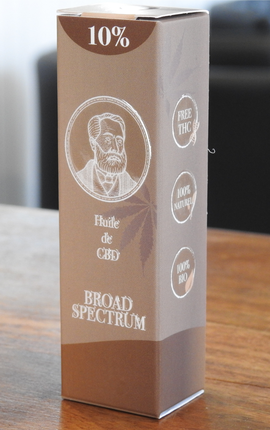 Huile de CBD Broad Spectrum (sans THC)