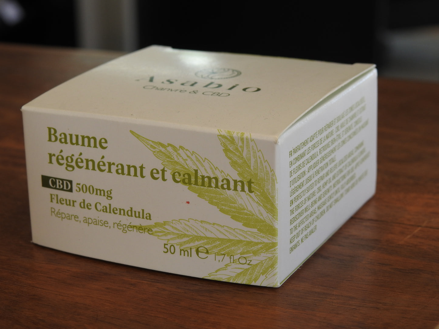 Beaume régénérant et calmant Asabio