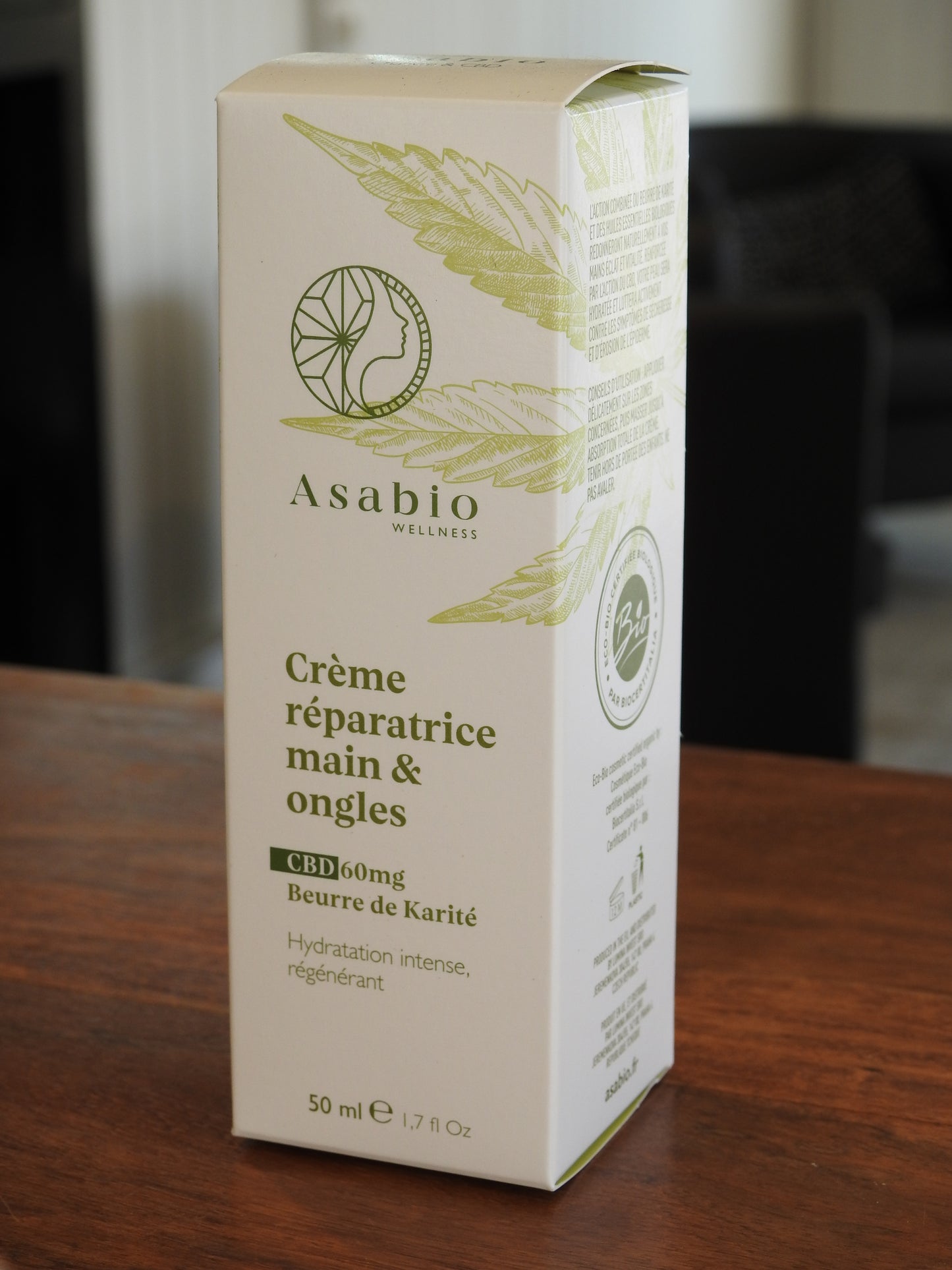 Crème réparatrice main & ongles Asabio